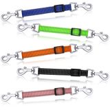 Saintrygo 5 Adet Güvenlik Köpek Tasması Klipsi Sivri Köpek Tasması Yedek Ayarlanabilir Yansıtıcı Naylon Köpek Tasması Konnektörleri Metal Çift Uçlu Yedek Toka Köpek Koşum Takımı Evcil Hayvan için (Parlak Renk)