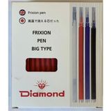 Saip Diamon Frixion Isı ile Uçan Kalem Mavi 100 Lü Kutu