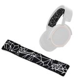 Saipomor Arctis3 Kafa Bandı Yedek Esneklik Kumaş Kafa Bandı Arctis3 Aksesuarları SteelSeries Arctis 3 Arctis 5 Arctis3/5 Oyun Kulaklıkları ile Uyumlu (Siyah ve Gri)