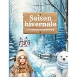 Saison hivernale Livre images scrapbooking: Illustration sur le thème de l'hiver à découper et coller, junk journal cutouts, mixed media pour journaling