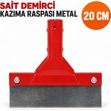 Sait Demirci Arge Toptan Kazıma Raspası Metal 20 cm