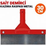 Sait Demirci Arge Toptan Kazıma Raspası Metal 30 cm - 30 CM