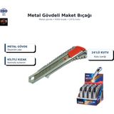 Sait Demirci Metal Gövdeli Maket Bıçağı 24’lü Falçata 1 Kutu