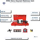 Sait Demirci Pprc Kaynak Makinası Seti 1500 W Profesyonel Pafta Lokma Makas ve Hediyeli Set - 600 W