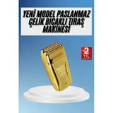 Sakal Kesme Tıraş Makinesi Paslanmaz Çelik Gold Şarjlı Mir43007100