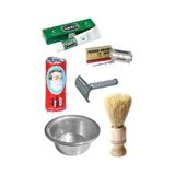 Sakal Tıraş Seti 6'lı + Arko Classic Yağlı Krem 20 G acik-kahverengi