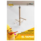 SAKAPET Kuş oyuncağı Sarkaç Tünek Cennet Papağanı Sevda Papağanı Forpus Muhabbet Kuşu