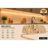 Sakin Enerji 220V Şerit LED + Anahtarlı Fiş Tak Çalıştır - 1 m - Amber