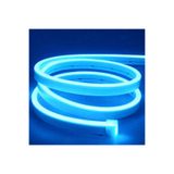 SAKİN ENERJİ Neon Şerit Led 12V Volt Esnek Silikonlu Aydınlatma + Fiş Dahil Tak Çalıştır (2 MT-ICEBLUE)