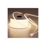 SAKİN ENERJİ Neon Şerit Led 220 Volt Esnek Silikonlu Aydınlatma + Fiş Dahil (2 Metre-4000K)