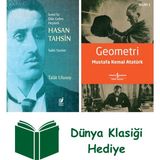 Sakin Kitap Izmir’in Dile Gelen Heykeli Hasan Tahsin + Geometri + Dünya Klasiği Hediye - Hayır