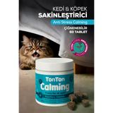 Sakinleştirici Çiğnenebilir Tablet Kedi Köpek İçin 60 Lı Anti Stres Calming Destek