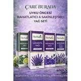 Sakinleştirici Ve Uyku Öncesi Rahatlatıcı Yağ Seti (Bergamut Yağı & Lavanta Yağı & Karabaş Yağı & Menekşe Yağı)