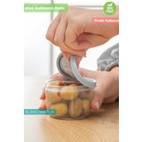Saklama Kabı Mini Erzak Kabı Buzdolabı Kabı Yuvarlak Bpa Free 175 ml
