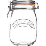 Saklama Kutusu, Yuvarlak, Yaylı Kilitli 1 Liter KLR_0025.491V_CLR 1
