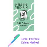 Saklı Bahçeler Haritası (Ciltli) + Yapışkanlı Not Kağıdı - Hayır