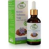 Saklı Doğa Premium Keten Tohumu Yağı Doğal Katkısız 50 ml