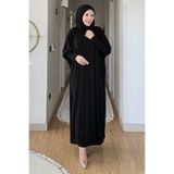 SaklıButik Hafsa Kendinden Başörtülü Namazlık Elbise