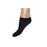 SAKS 3 Adet Siyah Renk Mikro 50 Soft Patik Çorap