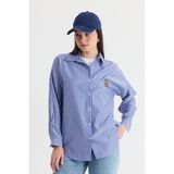 Saks Ayıcık Nakışlı Oversize Gömlek 4689A - 36