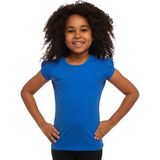 Saks Basic Kız Çocuk Sıfır Yaka Karpuz Kol Tişört - 4 Yaş