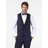 Saks Fitted Fit Şal Yaka Klasik Yelek