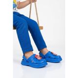 Saks Hafif Esnek Eva Unisex Çocuk Sabo Terlik 404 F-P