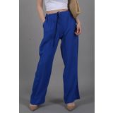 Saks Krinkıl Kumaş Basic Kadın Plaj Pantolon MG1778