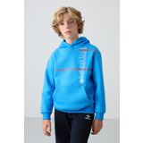Saks Pamuklu Kalın İçi Tüylü Yumuşak Dokulu Standart Fit Baskılı Erkek Çocuk Sweatshirt - 11239