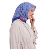 Saks Puzzle Desen Soft Eşarp