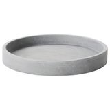 Saksı altlığı, açık gri, 15 cm