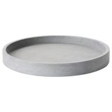 Saksı altlığı, açık gri, 19 cm
