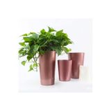 Saksıdan Sofraya Modern Tasarım Metalik Akıllı Saksı (Orta Boy)