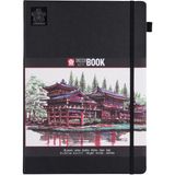 Sakura Eskiz Resim Defteri Beyaz Kağıt 21 x 30 cm 140 gr - Karışık-Çok Renkli - standart