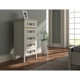 Sakura Hunerika Alenya Premium 5 Çekmeceli Şifonyer Aytaşı/Legnano 63 cm Genişlikte Modern Tasarım