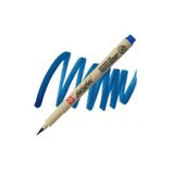 Sakura Pigma Brush Mavi Fırça Uçlu Kalem