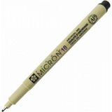 Sakura Pigma Micron 10 Siyah Teknik Çizim Kalemi 0,6mm Araç Gereçler 1 Parça