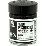 Sakura Poster Color Guaj Boya 30 Cc. 49 Black