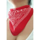 Şal Desenli Bandana - Standart - Renkli