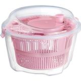 Salata Kurutucu, Standart, EASYSO 3875 Çok Renkli 4.4L Sebze Salata Kurutma Makinesi Çevirmeli Kurutucu Salatacı