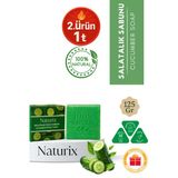Salatalık Sabunu 125 Gr - Cilt Ferahlatıcı, Nemlendirici Ve Arındırıcı Bakım Sabunu