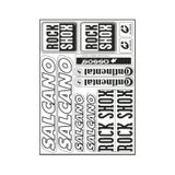 Salcano 003 Bisiklet Sticker Çok Renkli