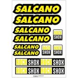 Salcano Bisiklet Stıcker Seti Kadro Sticker Seti 03