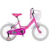 Salcano Cherry Kız Çocuk Bisikleti 16 Jant Vitessiz Pembe Renk 105/120 cm Boy - Pembe - Beyaz