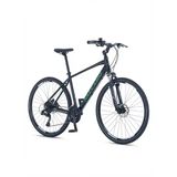 Salcano City Sport 10 Hd Fren 20 Vites 28 Jant Şehir Gezi Bisikleti Siyah Yeşil 18 Kadro