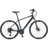 Salcano Cıty Sport 700 2X10 Hd Tur Bisikleti Sport Hidrolik Fren Şehir Bisikleti 20 Vites ( 170 Boy Üstü ) - Azur Mavisi - Siyah - Gri