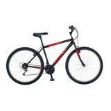 Salcano Excel 24" Jant V Fren 14' Kadro 21 Vites Dağ Bisikleti Siyah Kırmızı Dağ Bisiklet