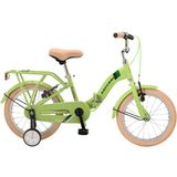 Salcano Flyer 16 Folda Katlanabilir Çoçuk Bisikleti (105/120 cm Arası Boy) - Yeşil