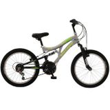 Salcano Hector 20 Jant Vitesli Pabuç Fren Çocuk Bisikleti (120 /145 Cm Arası Boy) Gri Sarı Yeşil