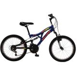 Salcano Hector 20 Jant Vitesli Pabuç Fren Çocuk Bisikleti (120 /145 Cm Arası Boy) Lacivert Turuncu